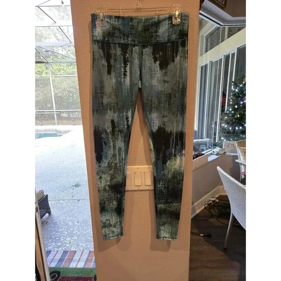 Alo Yoga Women's M Abstract High Rise Jegging Leggings Multicolor - Picture 1 of 10